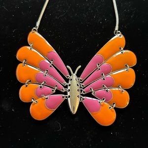 Orange and pink necklace